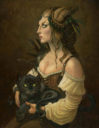 DSM_Dark_Sword_Miniatures_DiTerlizzi_Masterworks_Land_Shark_Tiefling_Bust_23