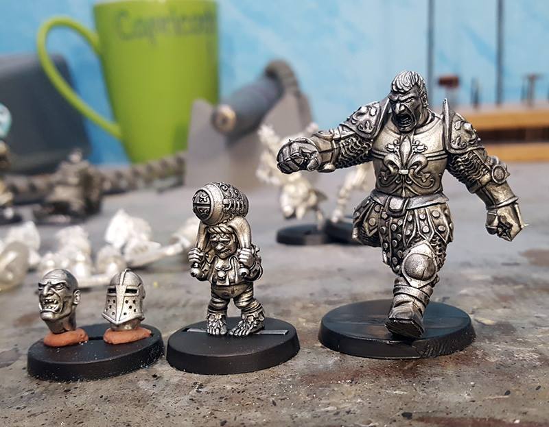 Greebo Games Kickstarter Vorabmodelle das