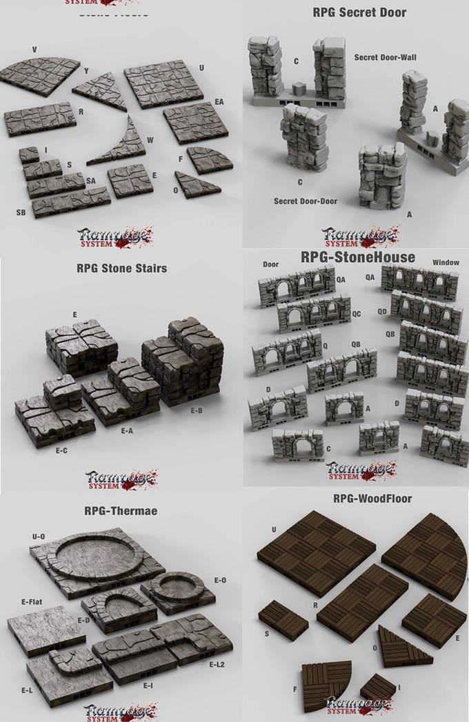Printable Scenery: Time Warp Kickstarter Brückenkopf Online com das