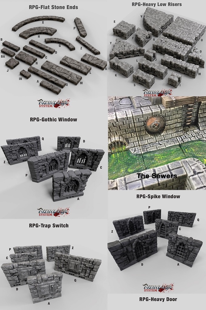 Printable Scenery: Time Warp Kickstarter Brückenkopf Online com das