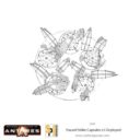 WG Antares X5 Hazard Strike Capsules Deployed Set
