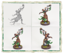 Fantasy Flight Games Runewars Latari Elves Infantry Command Unit 5