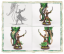 Fantasy Flight Games Runewars Latari Elves Infantry Command Unit 7