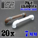 GSW Plasticard Pipe Elbows 7mm 01