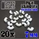 GSW Plasticard Pipe Elbows 7mm 02