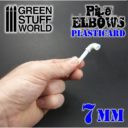 GSW Plasticard Pipe Elbows 7mm 03