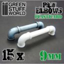 GSW Plasticard Pipe Elbows 9mm 01