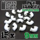 GSW Plasticard Pipe Elbows 9mm 02