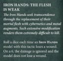 Games Workshop Warhammer 40.000 Codex Space Marine Preview Iron Hands 2