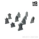 HQ Resin Gothic Tombstones 02