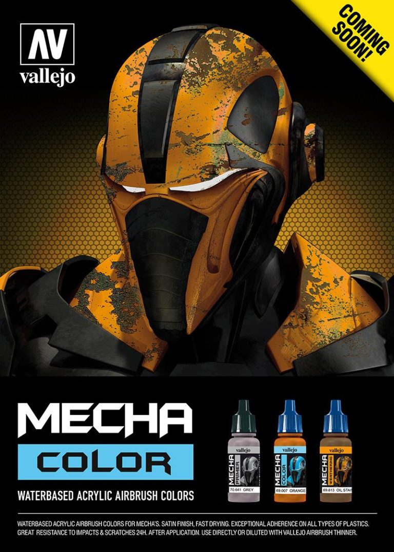 Vallejo Mecha Color Grigio 17ml - Colore Acrilico Per Aerografo E Modellismo - 4