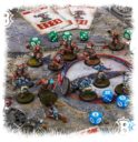 Forge World Blood Bowl GOUGED EYE DOOMBOWL STADIUM NEOPRENE PITCH 3