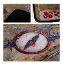 Forge World Blood Bowl GOUGED EYE DOOMBOWL STADIUM NEOPRENE PITCH 4