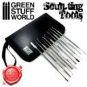 GSW Professional Hobby Sculpting Tools Wax Carver 01