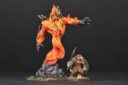 MG Mantic Greater Fire Elemental Scale