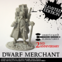 Unreleased Miniatures Dwarf Merchant 01