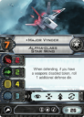 FFG Fantasy Flight Games X Wing Alpha Class Star Wing 10