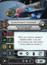 FFG Fantasy Flight Games X Wing Alpha Class Star Wing 11