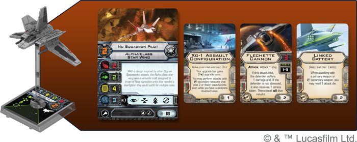 X Wing Alpha Class Star Wing Br ckenkopf Online Das Tabletop 