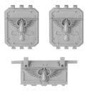 Forge World Warhammer 40.000 BLOOD ANGELS LAND RAIDER DOORS 2