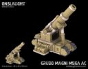 Onslaught Miniatures Grudd Magni Mega Artillery Cannon Preview