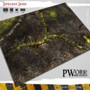 PWork Wargames Wargames Terrain Mat Lifeless Land 1