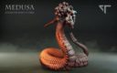 Atlantis Miniatures Mythology Medusa Render