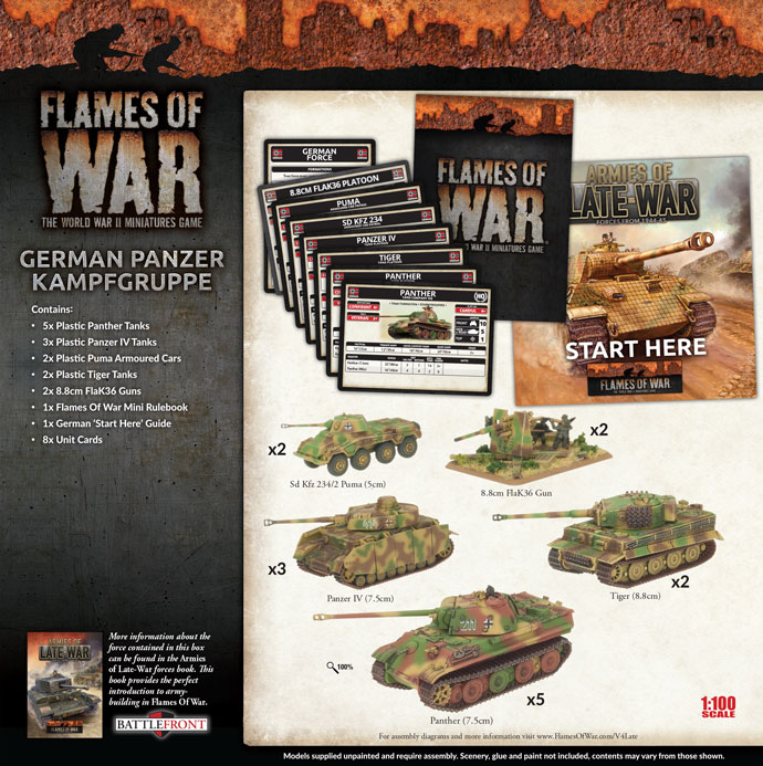 Flames of War Late War Starterboxen das