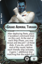 FFG Fantasy Flight Games Star Wars Armada Grand Admiral Thrawn 3