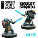 Green Stuff World BLUE Energy Swords Size M 2