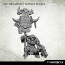 Kromlech Orc Greatcoat Banner Bearer 3