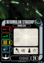 WizKids Star Trek Attack Wing Romulan Faction Pack 4