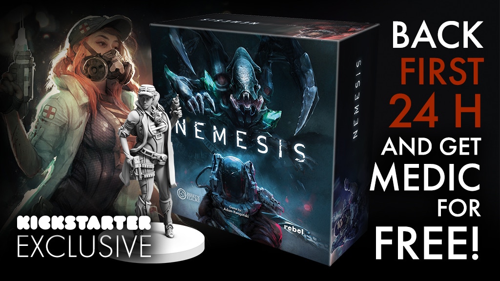 Nemesis Kickstarter läuft das Tabletop
