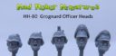 Bad Robot Miniatures Grognard Officer Heads