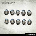 K Kromlech Concrete Bases Legionary Heads Tabletop Scenics Containers 2