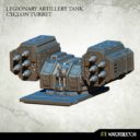 Kromlech Legionary Artillery Tank Cyclon Turret 2