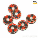 WarTile WARHAMMER SMALL WOUND DIALS – TAU DOMINION (FARSIGHT PATTERN)