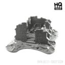 HQ Resin Devastated Gothic Shrine 04