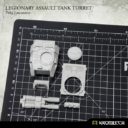 Kromlech Legionary Assault Tank Turret Twin Lascannon 4