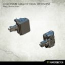 Kromlech Legionary Assault Tank Sponsons Heavy Thunder Guns 01