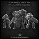 PW Puppets War Ravager Heads 2