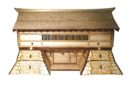 TRE Games Inc 28MM JAPANESE FORTIFIED GATEHOUSE 6