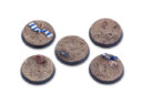 Tabletop Art Bloody Sports Muddy Pitch Bases 32mm