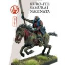 Zenit Miniatures Kensei Kuroi Te Samurai Naginata