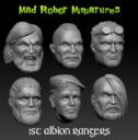 Mad Robot Miniatures 1st Albion Rangers 05