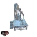 Warcradle Studios Wild West Exodus Terrain RED OAK GALLOWS AND CLOCK TOWER 3