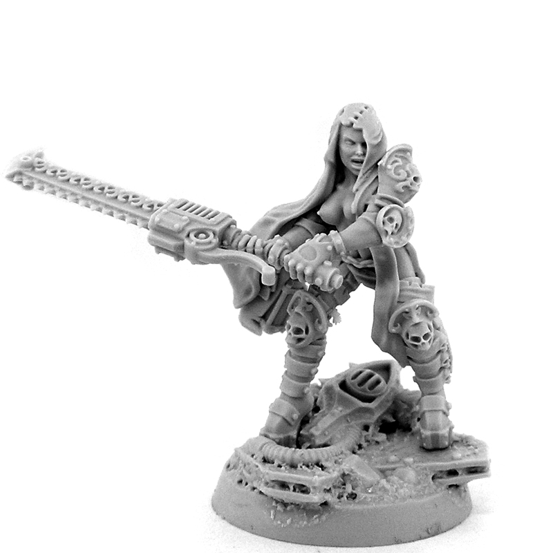 Wargame Exclusive Emperor Sister with Standard Matriarchat Bannerträger