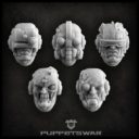 Puppets War Cyborg Heads 01