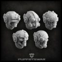Puppets War Cyborg Heads 02