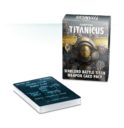 Games Workshop The Horus Heresy Adeptus Titanicus Waffenkartenset Warlord Battle Titan 1